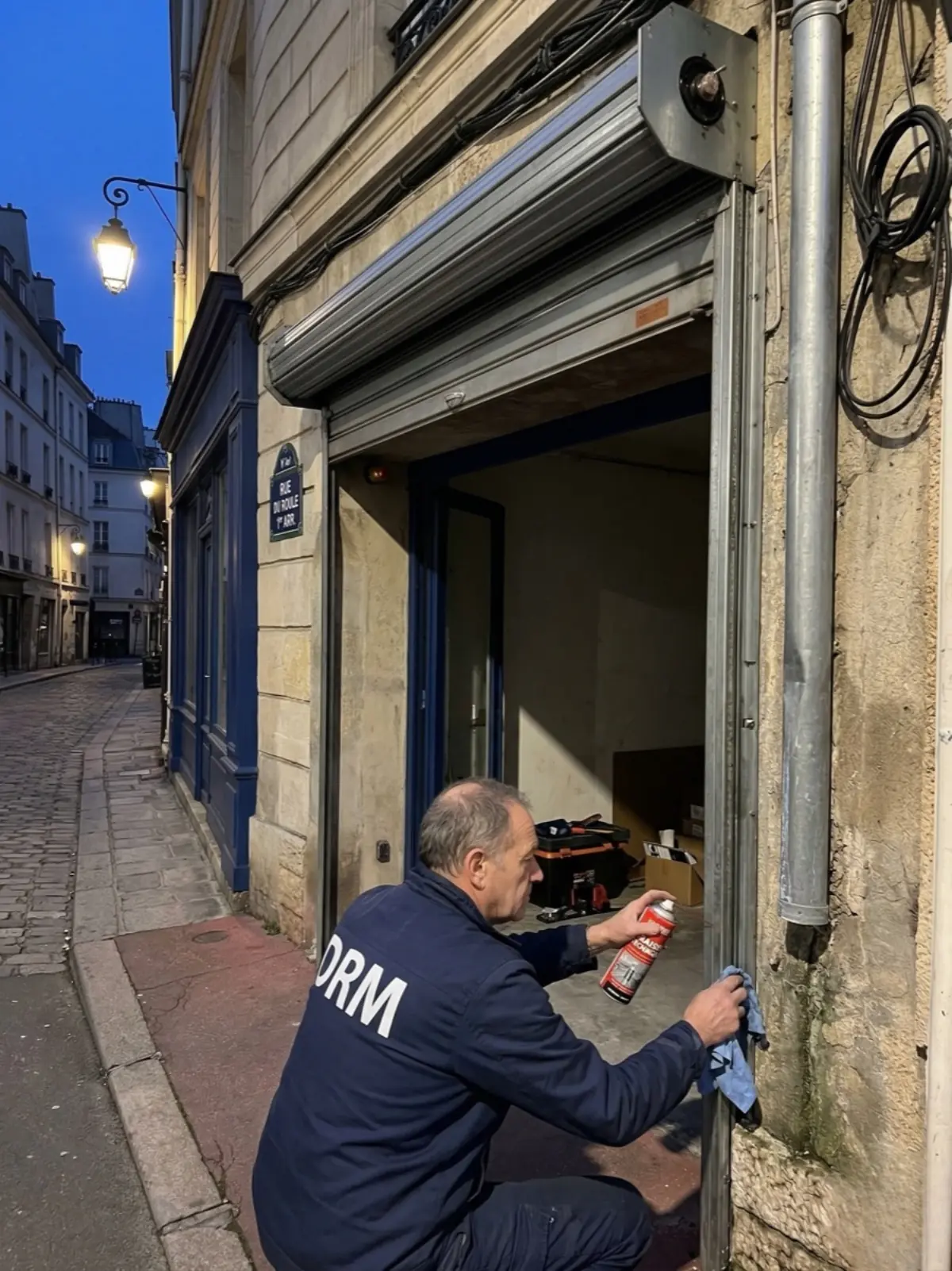 Entretien de rideau metallique : eviter les pannes